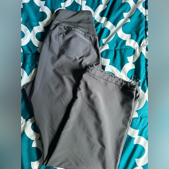 Cherokee Infinity Low Rise Straight Leg Drawstring Pant - Picture 2 of 5